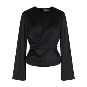 Isabel Marant 'Neame' Black Viscose Blouse Women